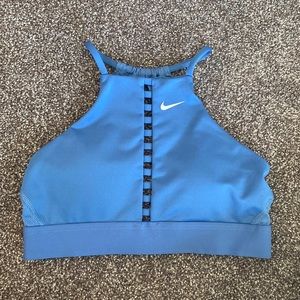 Nike High Neck Cut Out Bra